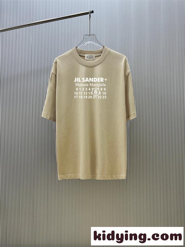 ナンバリングプリント オーバーフィット モードスタイル MAISON MARGIELA メゾンマルジェラ コピー 半袖Tシャツ 都市コーデ-4