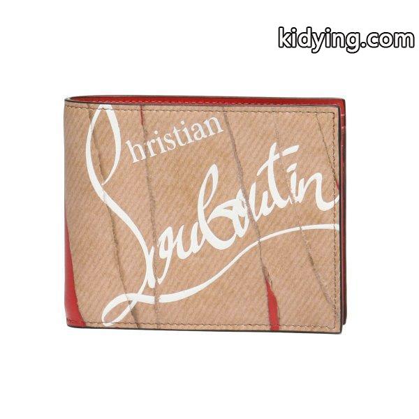 Christian Louboutin　クリスチャン ルブタン 二つ折り財布 COOLCOIN KRAFT LOUBI　クールコイン クラフト ルビ 3185053 F036 :25632:インポートショップドゥーブル - 通販ショッピング-0