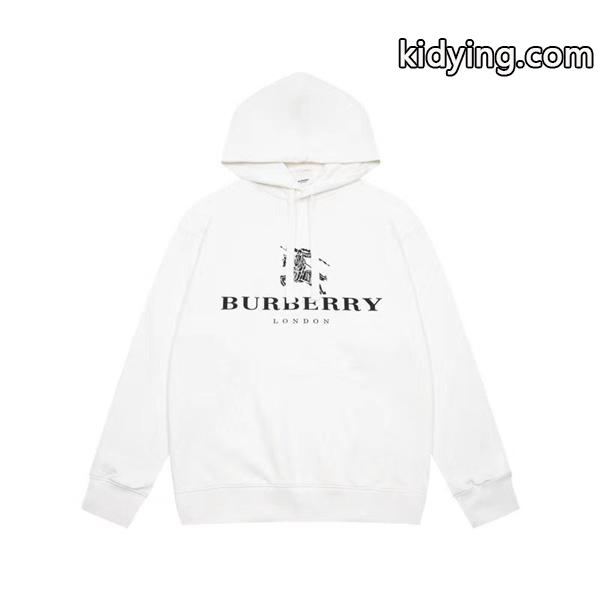 限定展開 秋冬しっとり ホワイト BURBERRY バーバリー コピー パーカー ロゴプリント-0