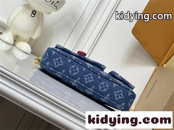 デニムバッグ レディース ミニショルダー モノグラム ジーンズ調 クロスボディ ルイヴィトン コピー Louis Vuitton-5