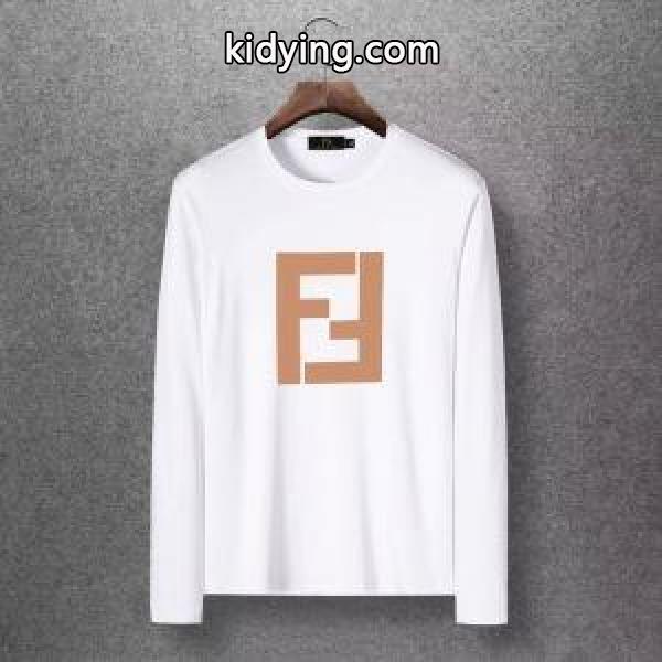 4色可選 長袖Tシャツ 秋冬おしゃれをより楽しませる 2019秋冬の必需品 フェンディ FENDI_フェンディ FENDI_ブランド コピー 激安(日本最大級)-3