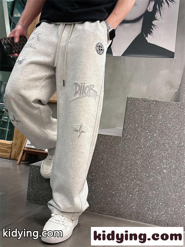 DIOR ディオール コピー 新作注目 ブラック スポーツモード 快適シルエット パンツ-5