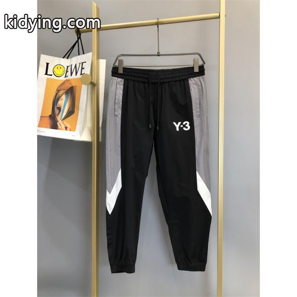 ややワイドなシルエットでゆったりと穿くことができるスウェットパンツ Y-3 ロゴ コピー 山本耀司-0