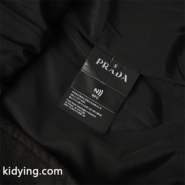 シャツジャケット ブラック 定番 上质 实用性抜群 PRADA プラダ スーパーコピー-8