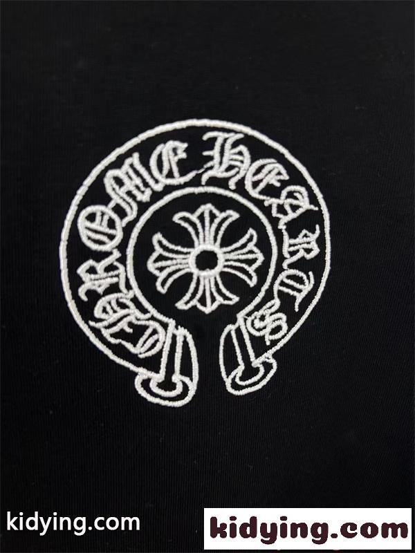 タンクトップ 激安 クロムハーツ コピー ブラック 刺繍デザイン クロスモチーフ ノースリーブ カジュアル CHROME HEARTS ストリート ゆったり シルエット 快適 夏 メンズ-7