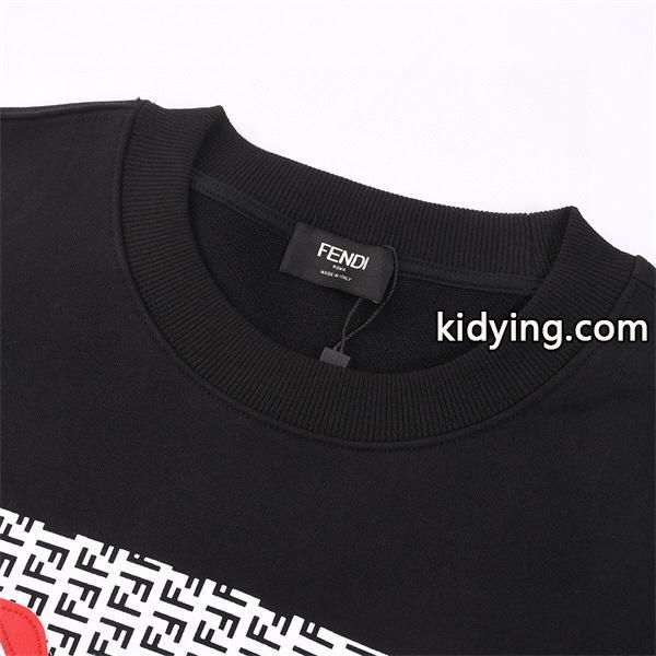 モノグラム プリント FENDI フェンディ コピー スウェット ストリート 存在-1