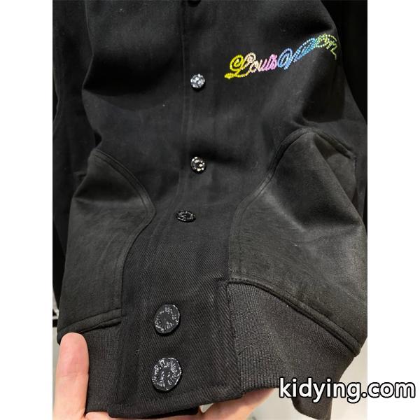 LOUIS VUITTON ルイヴィトン コピー 2025秋冬 大人モード 上品 ジェットブラック ジャケット イチオシ-6