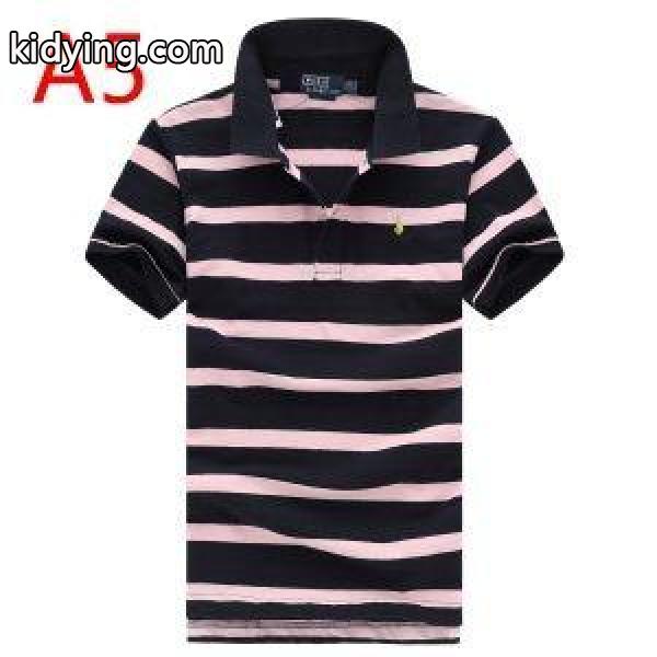 使い勝手も抜群!ポロ ラルフローレンコピーPolo Ralph Laurenメンズビジネス用ポロストライプ半袖tシャツ-4