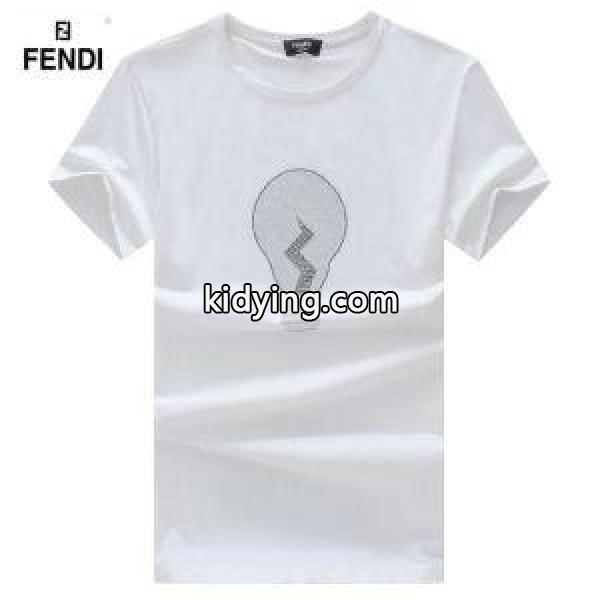 新作入荷100%新品リラックス感プリントｔシャツかわいいFENDIフェンディ 激安洗練されたデザイン普段使い-3