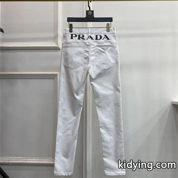 &安心&追跡付  春夏 プラダ PRADA ストレートデニムパンツ_ブランド ジーンズ_メンズファッション_スーパーコピーブランド激安通販 専門店-0