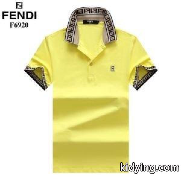 春夏ならではのコーデに フェンディ 多色可選 FENDIトレンド感を取り入れる 半袖Tシャツ_フェンディ FENDI_ブランド コピー 激安(日本最大級)-2