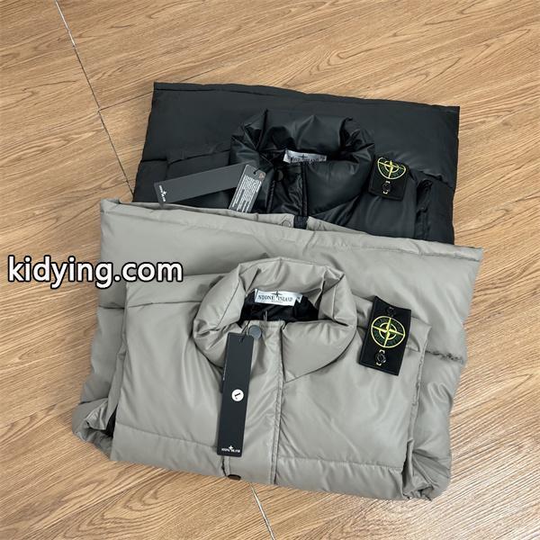 STONE ISLAND ストーンアイランド コピー 話題沸騰 2025秋冬 トレンド  ダウンベスト ブラック-5