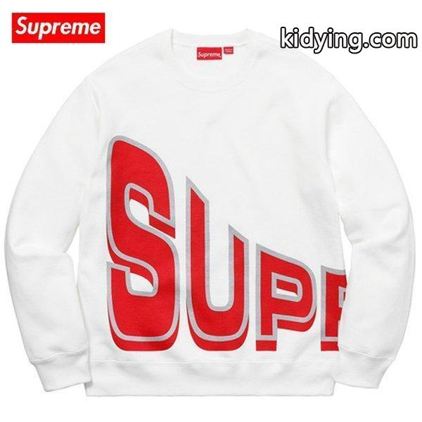 Supreme シュプリーム 2018年春夏 Side Arc Crewneck White スウェットシャツ :sup-item-0143wh:fashionplate Yahoo!ショップ - 通販ショッピング-0