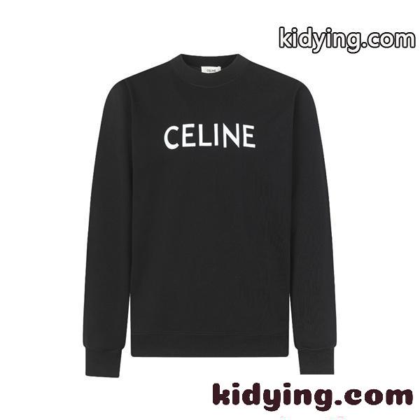 期間限定 スウェットCELINE コピー セリーヌ トレーナー プリント カジュアル 秋冬トップス-0
