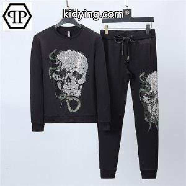 ソフトな素材を使用 ゆったりとした印象 注目を集めている 上下セット フィリッププレイン PHILIPP PLEIN_フィリッププレイン PHILIPP PLEIN_ブランド コピー 激安(日本最大級)-0
