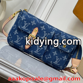 デニムバッグ レディース ミニショルダー モノグラム ジーンズ調 クロスボディ ルイヴィトン コピー Louis Vuitton-0