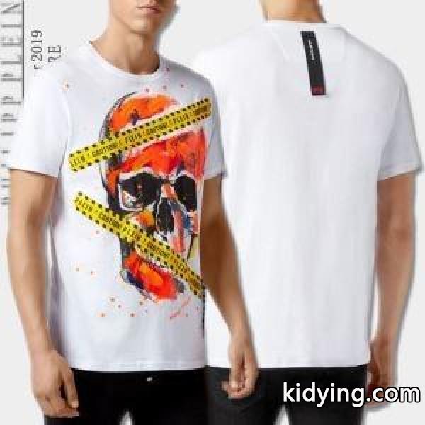 フィリッププレイン PHILIPP PLEIN 2019SSトレンドのチェック お目立ち度の高い新品 半袖Tシャツ_フィリッププレイン PHILIPP PLEIN_ブランド コピー 激安(日本最大級)-1