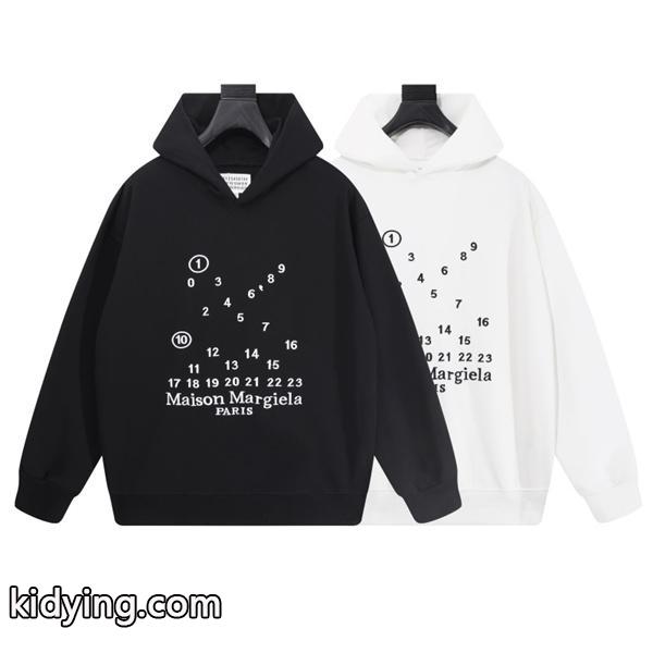 人气新品!Maison Margiela ロゴプリント マルジェラパーカーコピーモード感あふれるユニセックスデザイン-0