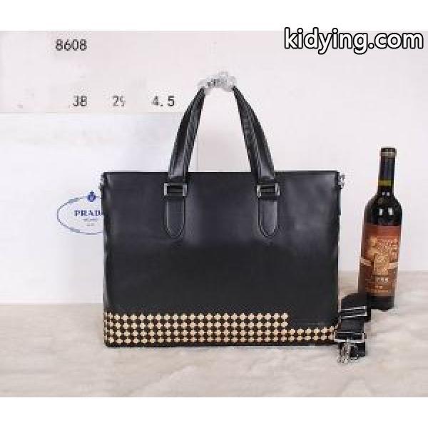2014秋冬 売れ筋！PRADA プラダ メンズ用 手持ち&ショルダー掛け 8608_プラダ メンズバッグ_バッグ メンズ_スーパーコピーブランド激安通販 専門店-0
