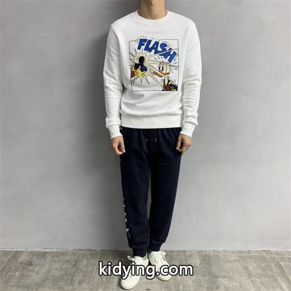 2025秋冬 唐老鸭コミック ホワイト グッチ ユニセックス ファンタジック GUCCI コピー パーカー-7