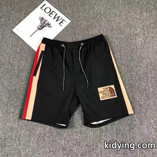 GUCC1 ×The North Face 激安海パン偽物 2色展開 通気速乾 サラサラ感が良い 夏と相性ピッタリなショーツ-0