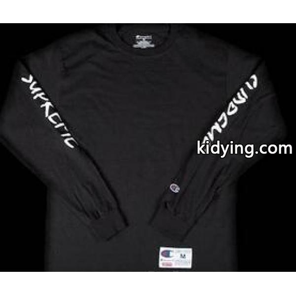 おしゃれなシュプリーム チャンピオンロングスリーブ 機能性に溢れるTシャツブラック_長袖Tシャツ_メンズファッション_スーパーコピーブランド激安通販 専門店-0
