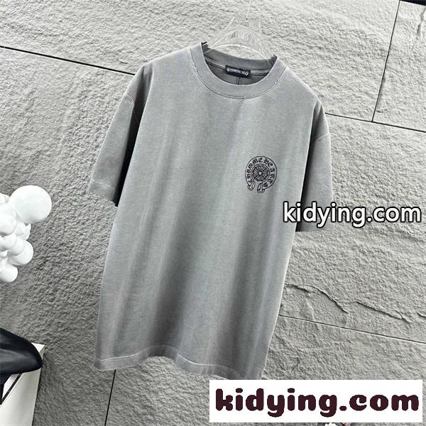 人気❤Chrome Hearts クロムハーツtシャツコピー 26SSファッション逸品リラックス感エレガント-2