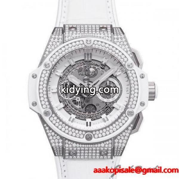ウブロ HUBLOT キングパワー ウニコ チタニウム ホワイトパヴェ 701NE0127GR1704 【新品】 時計 メンズ :hu219:ジャックロード - 通販ショッピング-0