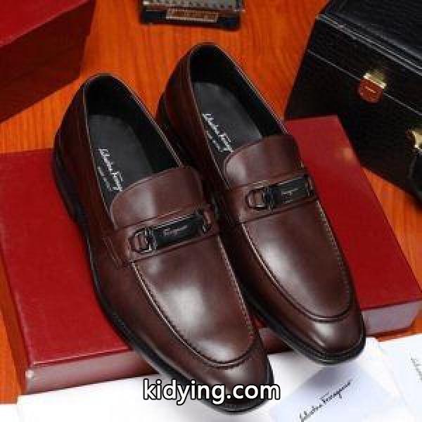 2019人気新色が登場 FERRAGAMO サルヴァトーレフェラガモ春夏新作も続々登場! 2色可選 革靴_フェラガモ FERRAGAMO_ブランド コピー 激安(日本最大級)-1