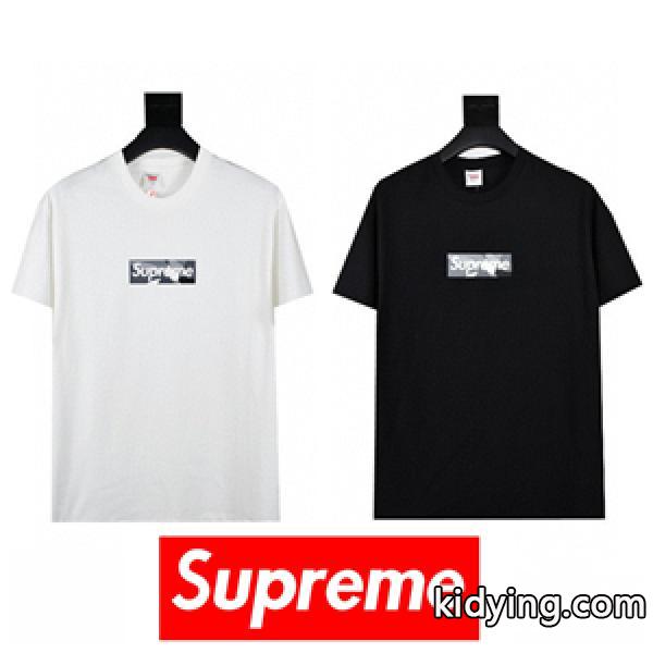 今年最新 Emilio Pucci×Supreme Box Logo Tee コピー 2色展開 コットン100% シュプリーム通販-0