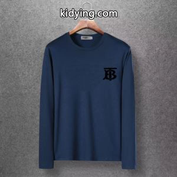 長袖Tシャツ 多色可選 【最新】2019年秋冬のトレンド速報 今年の流行りファション バーバリー BURBERRY_長袖Tシャツ_メンズファッション_スーパーコピーブランド激安通販 専門店-0