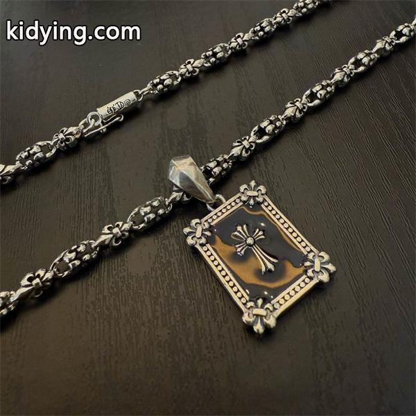 シルバー ネックレス 重厚 注目必至 洗練 CHROME HEARTS クロムハーツ スーパーコピー-3