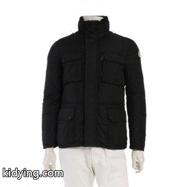 モンクレール MONCLER ダウンジャケット AMAZZONE 黒 1 アウター ワンポイント S 41340 ナイロン メンズ【中古】【ベクトル 古着】 :114-201807080433:ブランド古着販売のベクトル - 通販ショッピング-0