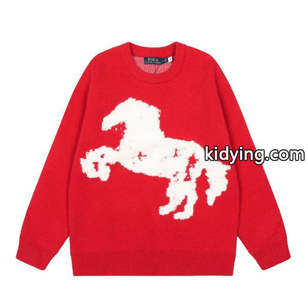2026新作 インパクト 配色映え ニット Polo Ralph Lauren ポロ ラルフローレン コピー-0