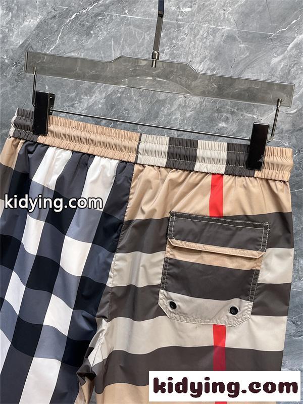 2026新作 BURBERRY バーバリー コピー 人気セレクト ショートパンツ チェック配色 軽量生地-3