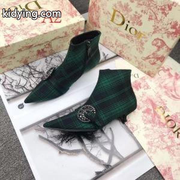 ディオール 落ち着いた秋冬ファッションを楽しむ 2色可選 DIOR 普段使いもオフィスもOK レザーブーツ 秋に着回しやすい_ディオール DIOR_ブランド コピー 激安(日本最大級)-1
