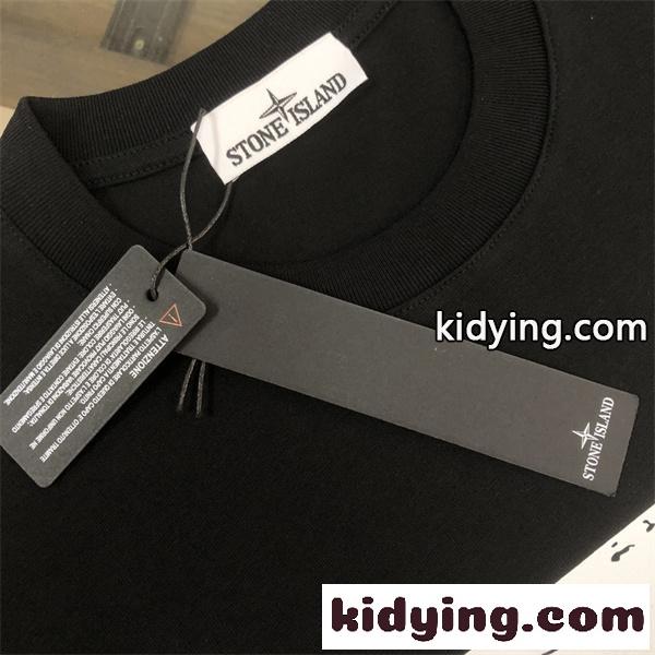 ボックスロゴプリント 2026春夏 ユニセックス STONE ISLAND ストーンアイランド コピー 半袖Tシャツ 爽やかコーデ 売れ筋定番-4