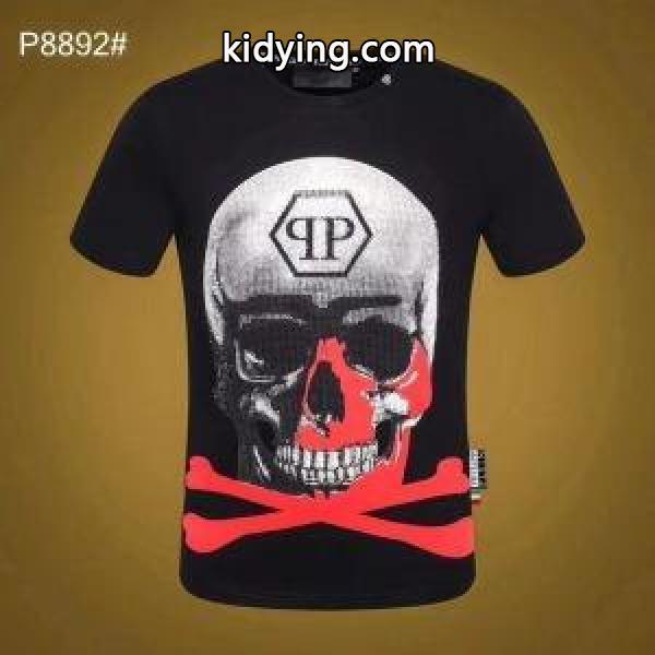 新春セールアイテム 人気沸騰中!おしゃれ新品 PHILIPP PLEIN フィリッププレイン 半袖Tシャツ 2色可選_フィリッププレイン PHILIPP PLEIN_ブランド コピー 激安(日本最大級)-0