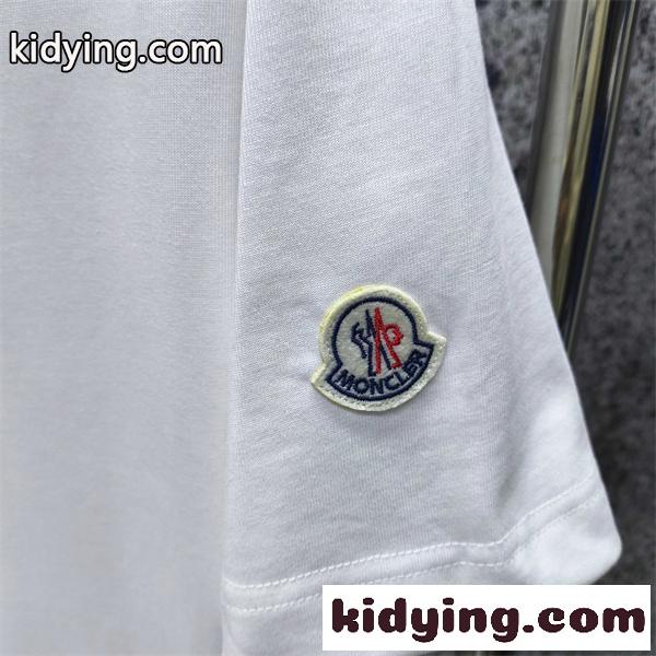 ダブルロゴ グラフィックモチーフ モード感 MONCLER モンクレール コピー 半袖Tシャツ おしゃれウェア-6