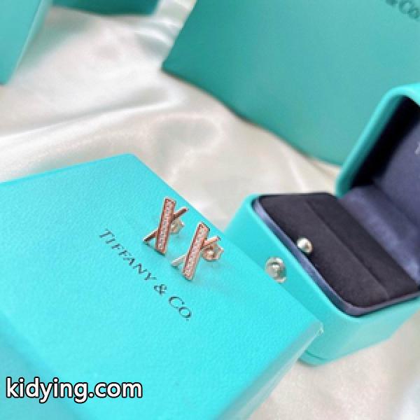 2022限定のプレミアムアイテム 偽物Tiffany & Co アトラスX ティファニーピアス エッジのある印象を醸し出し-0