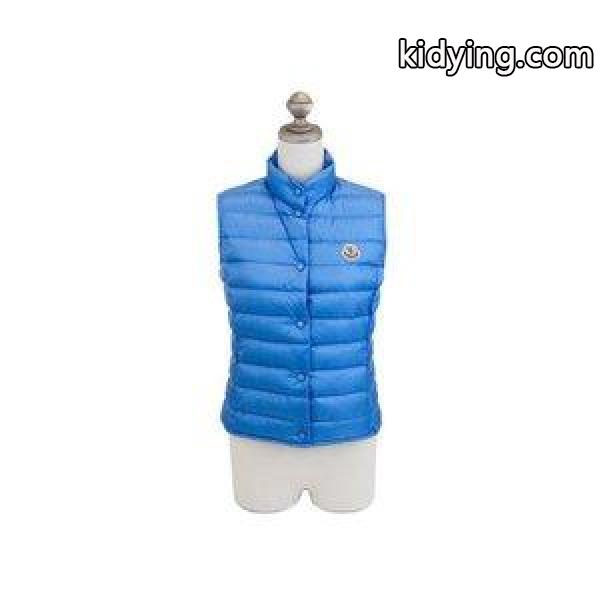 MONCLER モンクレール レディース ダウンベスト 2017年春夏新作 48303 99 53048 LIANE 714 BLUE ライトブルー :17ss48303714:インポートブランドサバティーニ - 通販ショッピング-0