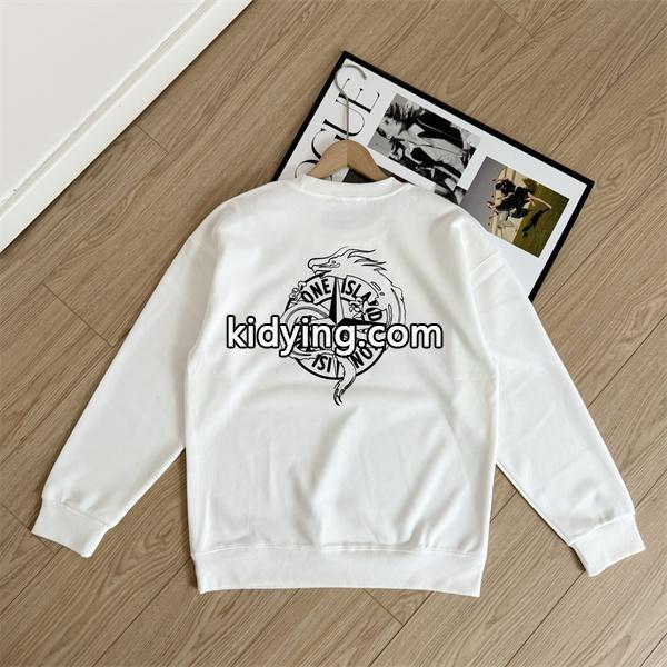 2025秋冬必須アイテム 厚手コットン 存在感アップ パーカー STONE ISLAND ストーンアイランド コピー-2