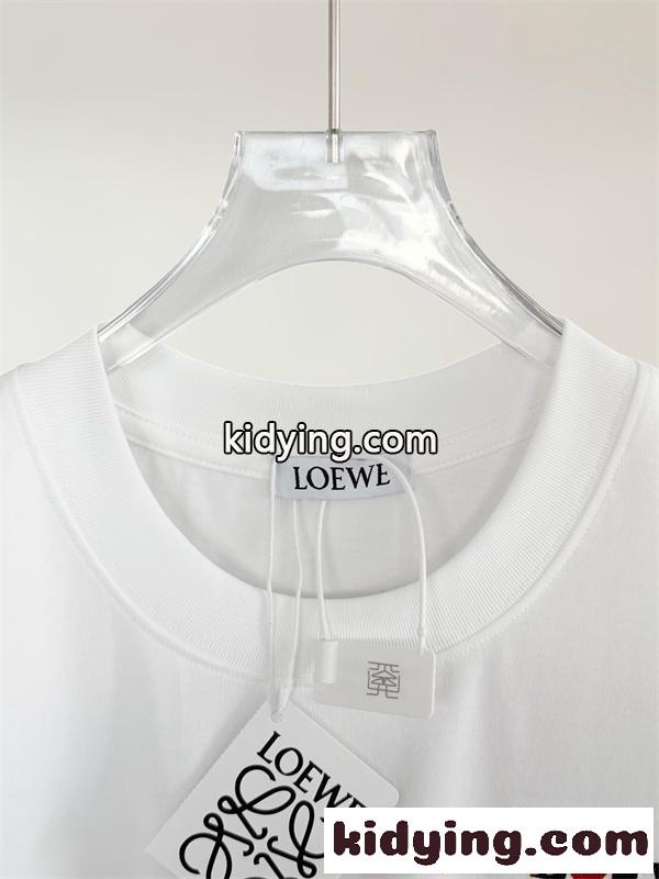 話題沸騰 LOEWE ロエベ コピー 半袖Tシャツ 洒落 トレンド カジュアル 2026新作-4