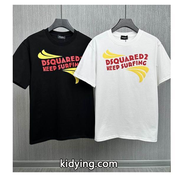 新ブーム ディースクエアード DSQUARED2 春夏シーズン継続トレンド新着 半袖Tシャツ 大変大人気ディースクエアード DSQUARED2_ブランド コピー 激安(日本最大級)-0