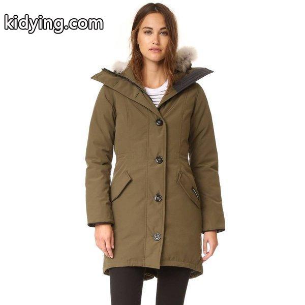 カナダグース Canada Goose レディース コート アウター Rossclair Parka Military Green :lb-canad30132-246:フェルマート fermart 1号店 - 通販ショッピング-0