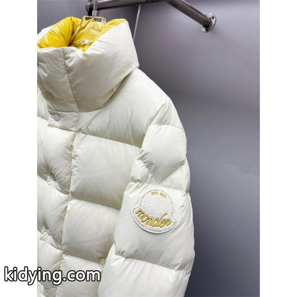 ゴールド裏地×光沢チャコール 2025秋冬ラグジュアリー モンクレール MONCLER 偽物 ダウンジャケット-4
