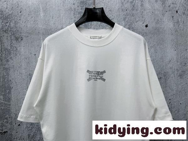 アイコンディテール 抜け感ファッション タウンスタイル MAISON MARGIELA メゾンマルジェラ コピー 半袖Tシャツ-7