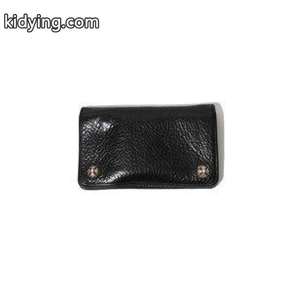 CHROME HEARTS クロムハーツ ONE 1 ZIP WALLET CROSS BUTTONS 1ジップ レザーウォレット クロスボタン 二つ折り財布/● メンズ【中古】【ベクトル 古着】 :004-201809041371:ブランド古着販売のベクトル - 通販ショッピング-0