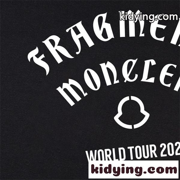 WORLD TOURロゴ フロントプリント 限定ムード 評判アイテム MONCLER モンクレール コピー 半袖Tシャツ-5