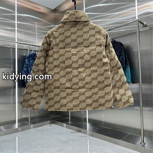 ブラック満載ロゴ テクノロジー風 BALENCIAGA バレンシアガ*グッチ スーパーコピー ダウンジャケット 秋冬おすすめ-2